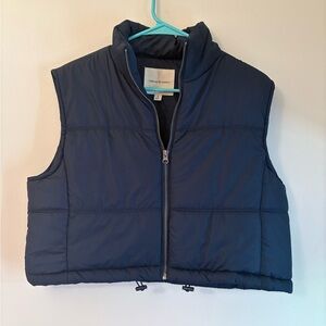 The North Face Navy Puffer Vest